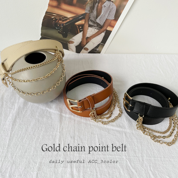 Stylish Gold chain Belt