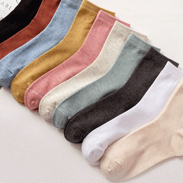 <class="nakText"><B>#NAKMADE.</b> <font color="cc0000"><b>[When ordering 5 pairs, get 1 extra pair! ]</b></font><br> Daily colorful socks that are sturdy and soft to the touch.