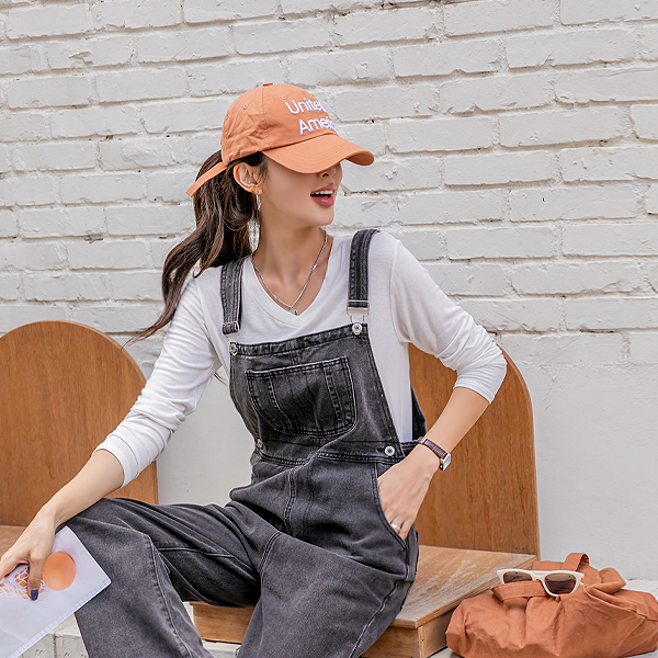 #NAKMADE. Wide boy fit overall Pants/Dungarees that create a pretty silhouette