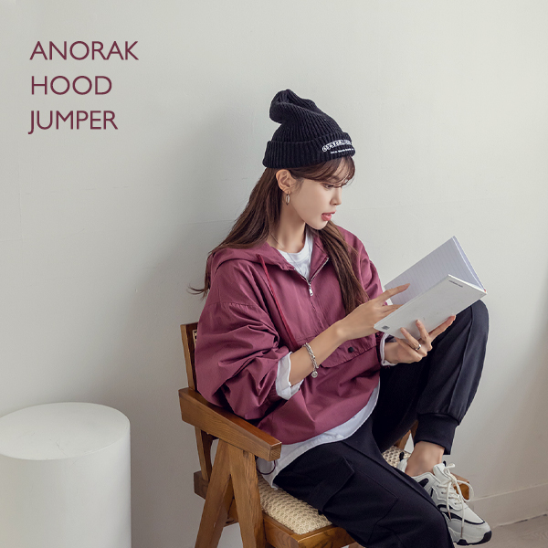 Comfortable yet trendy mood~ Hood Jumper that you keep coming back for