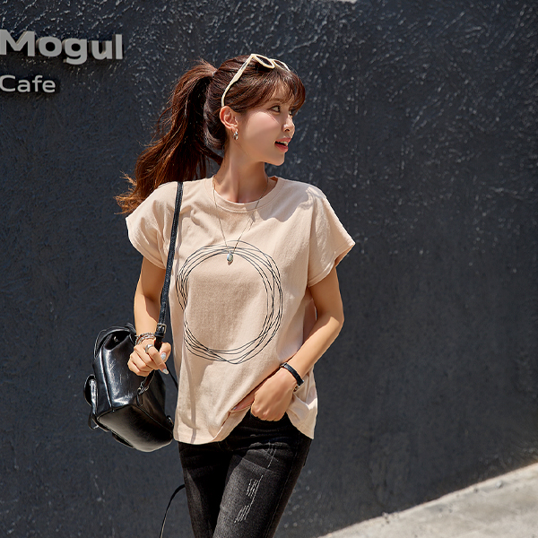 [55~100] Short-sleeve T-shirt #NAK MADE to complete the modernistic casual look.