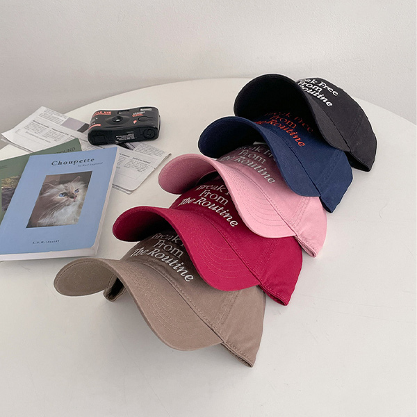 A ball cap that is casual yet trendy