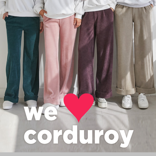 <font color="cc0000"><b>[ ♥Order rush♥ Corduroy Pants Special Sale 6 types]</b></font><br> The hottest Corduroy/Corduroy Pants special offer right now