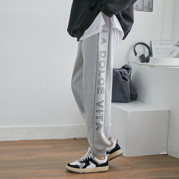 [55~120] Crazy warmth that won’t budge even in a cold wave! Soft-touch fleece jogger pants #NAK MADE.