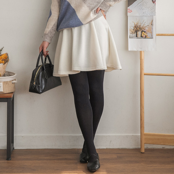 [55~120] Banding Flare Skirt/napping lining #NAK MADE for comfortable wear with waist banding.