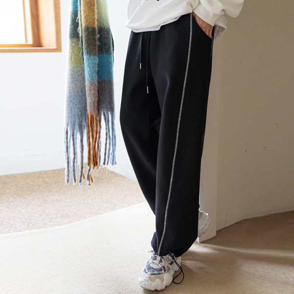 [55~88] Jogger pants with fleece lining that keep you warm even in the cold